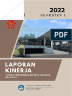 Laporan Kinerja Semester 1 Tahun 2022