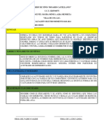 Evaluaciones 2° Momento Mony