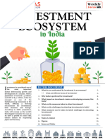VisionIAS Weekly Focus January 2024 Investment Ecosystem in India