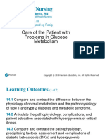 FINALS 2 - Care of The Patient With Problems in Glucose Metabolism