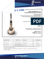 Ficha Tecnica Lampara de Fotocurado X CURE