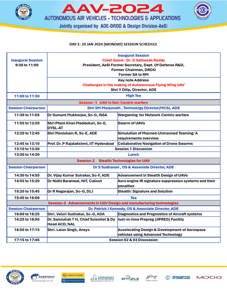Schedule_AAV27012024 | PDF | Aviation | Military Aviation