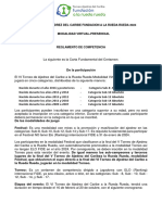 Reglamento VI Torneo de Ajedrez Del Caribe Fundación A La Rueda Rueda 2024-1