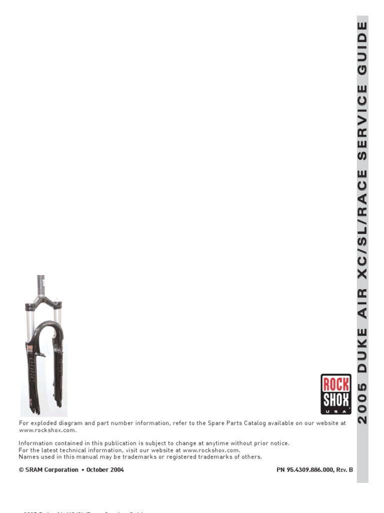 rockshox duke xc rebuild kit