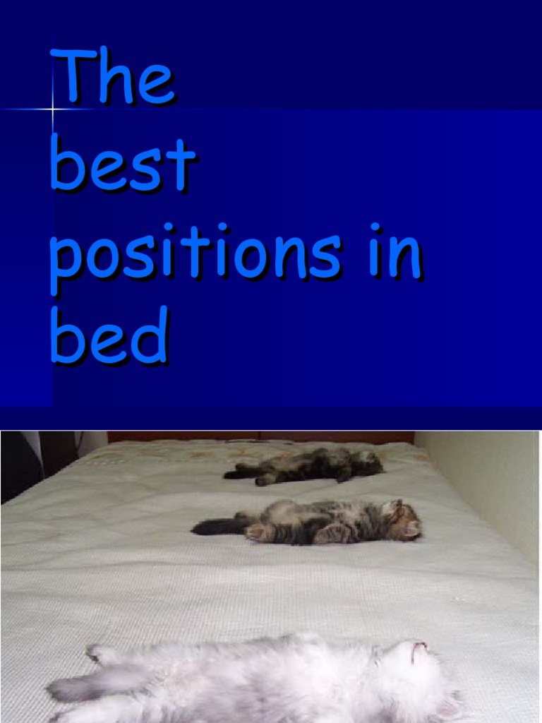 Best Bed Positions for Couples | PDF