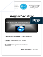 Stage de Découverte