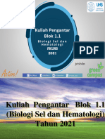 Biologi Sel Dan Hematologi