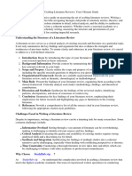 Literature Review Structure