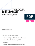 Introducción Fisiopatología Pulmonar