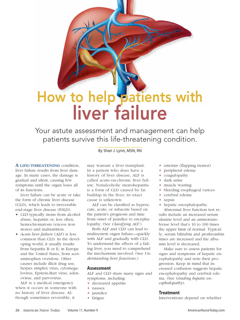 Anti Hepatic Failure | PDF | Liver | Cirrhosis