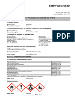 Bostik Philippines Rugby Original Safety Data Sheet
