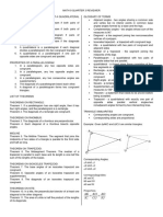 Math 9 Quarter 3 Reviewer JMSM