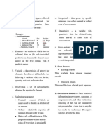 Statistics Module 1