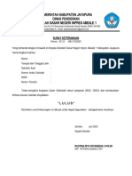 Surat Keterangan Lulus