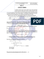 Cyclic Codes in Digital Electronics