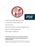 Tarea 1. Derechos Humanos. Cultura de Paz y Derechos Humanos