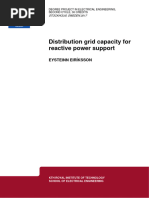 Distribution Grid Capacity For Reactive Power Support