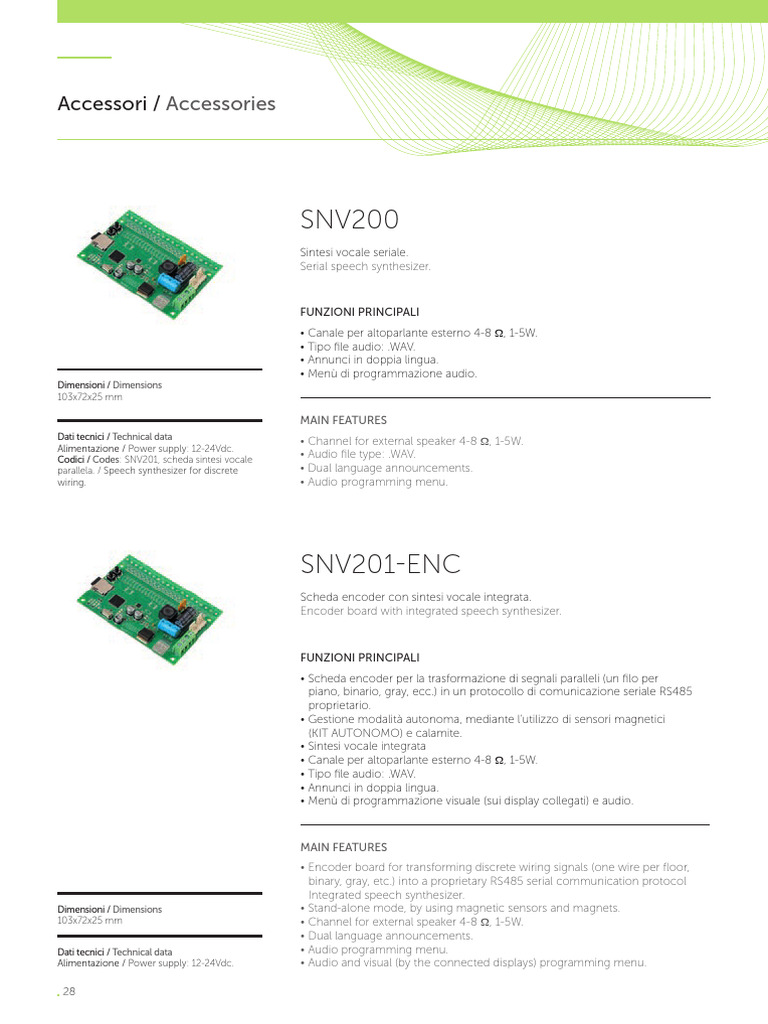 SNV 200 | PDF