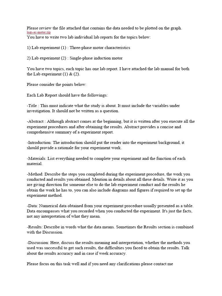 Please Review The File Attached That Contains The Data Needed To Be ...