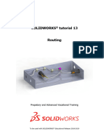 SolidWorks Tutorial 13 For Prepatory and Advanced Vocational Training