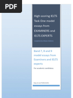 IELTS Writing Task One