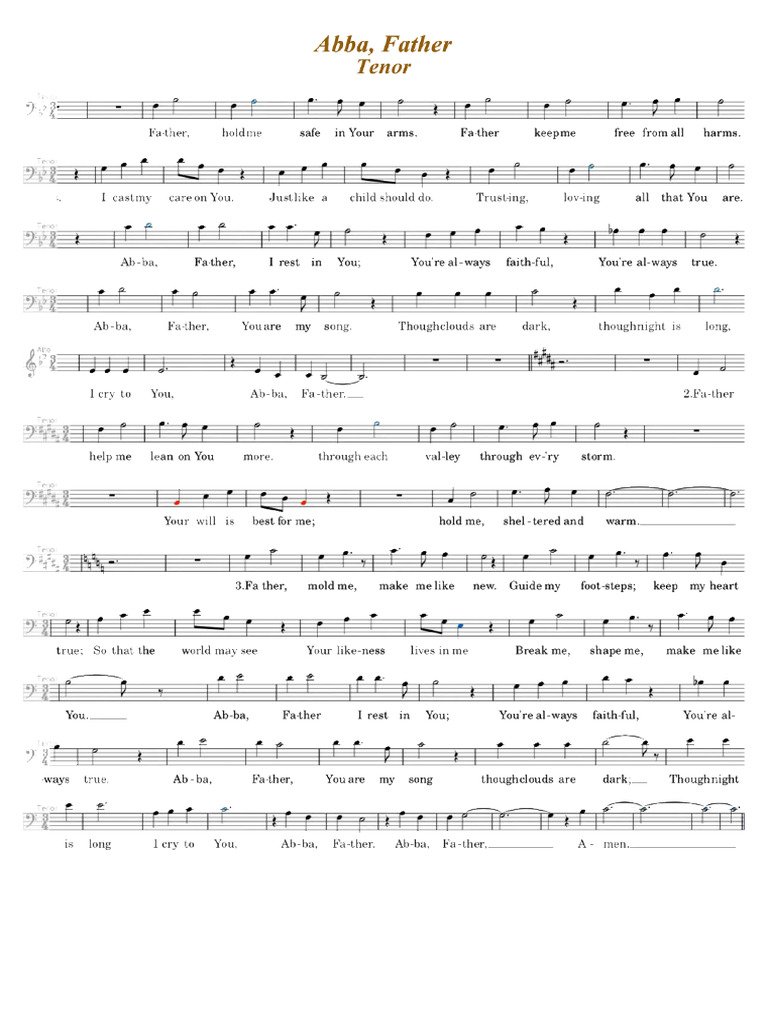 abba-father-tenor-pdf