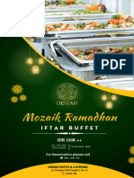 Menu Buffet Oemah Resto