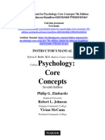 Solution Manual For Psychology Core Concepts 7Th Edition Zimbardo Johnson Hamilton 0205183468 9780205183463 Full Chapter PDF