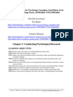 Solution Manual For Psychology Canadian 2Nd Edition Feist Rosenberg Stamp Poole 1259024601 9781259024603 Full Chapter PDF