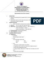 Semi-Detailed Lesson Plan Science - Ma'am Lucy