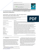 La Caracterización Física de Un Polímero Termoplástico para Obturación Endodóntica..en - Es