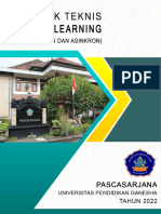 Petunjuk Teknis Blended Learning Pascasarjana 2022 Final