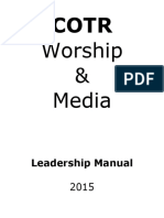 COTR Worship Leadership Manual