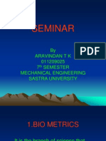 Aravindan T K Seminar