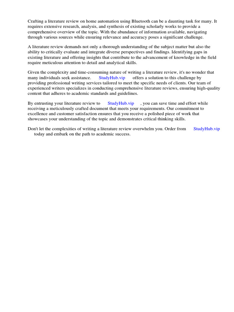 Literature Review of Home Automation Using Bluetooth PDF Home Automation Android