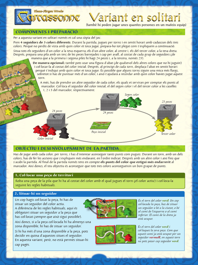 Carcassonne x1 CAT | PDF