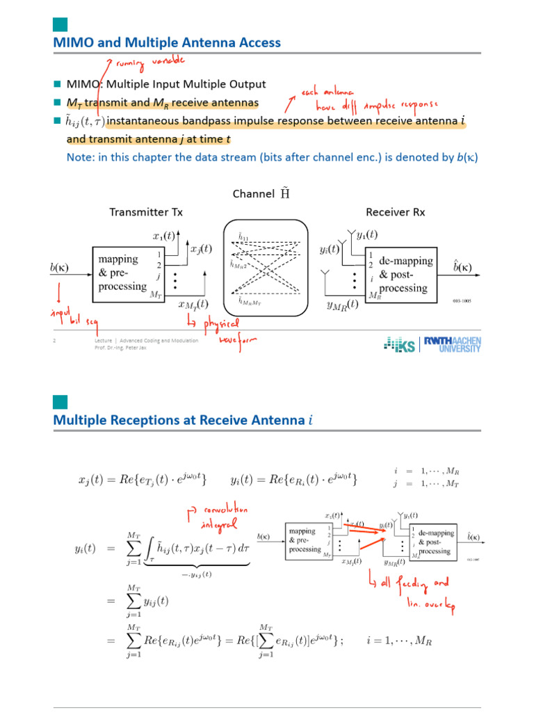 Summary Chapter 9 ACM | PDF | Orthogonal Frequency Division ...