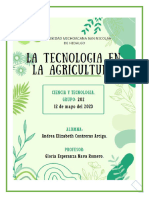 La Tecnologia en La Agricultura