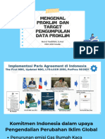 Mengenal PROKLIM Dan Target Pengumpulan Data Proklim