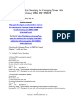 Chemistry For Changing Times 14Th Edition Hill Test Bank Full Chapter PDF