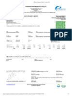 Online Customer Portal - Invoice Print