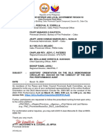 Poc Auditors Orientation On Dilg MC 2024 025 On The Conduct of The Poc Performance Audit