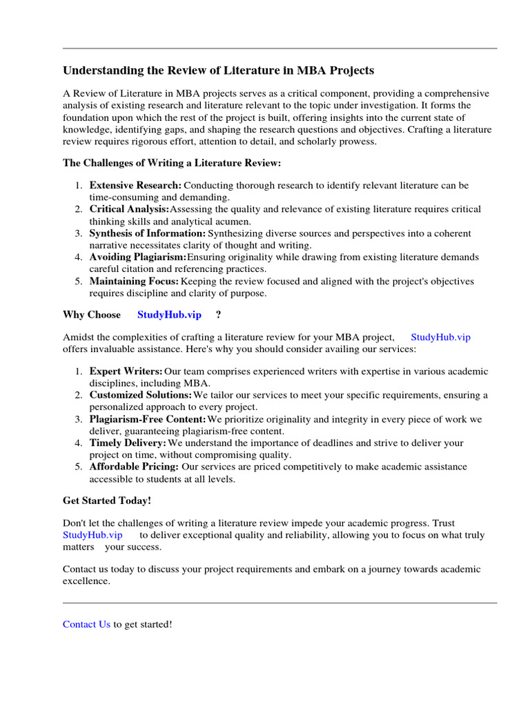 what-is-review-of-literature-in-mba-project-pdf-behavior-advertising