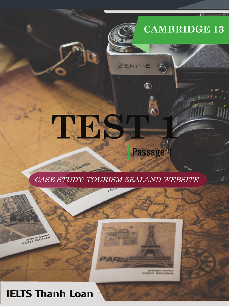 Giải để READING trong bộ IELTS Cambridge 13 - test 1 | PDF