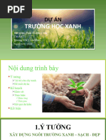 DỰ ÁN TRƯỜNG HỌC XANH 7C | PDF