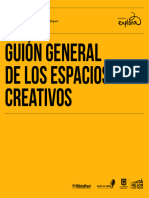 Guión General de Los Espacios Creativos: Corporación Parque Explora para