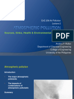 EnE 250 Air Quality Management and Pollution Control Lecture 02 Air Pollution Sources & Impacts