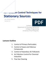EnE 250 Air Quality Management and Pollution Control Lecture 02 - 2 APC Stationary Sources Aug 13 2015