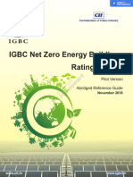 IGBC Net Zero Energy Buildings Rating System - Pilot - Nov - 2018