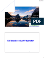 Conductivity Meter 3 Kalibrasi